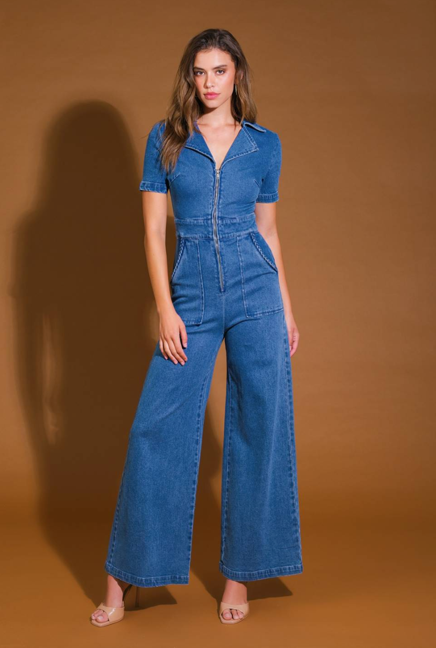 Denim Jumpsuit