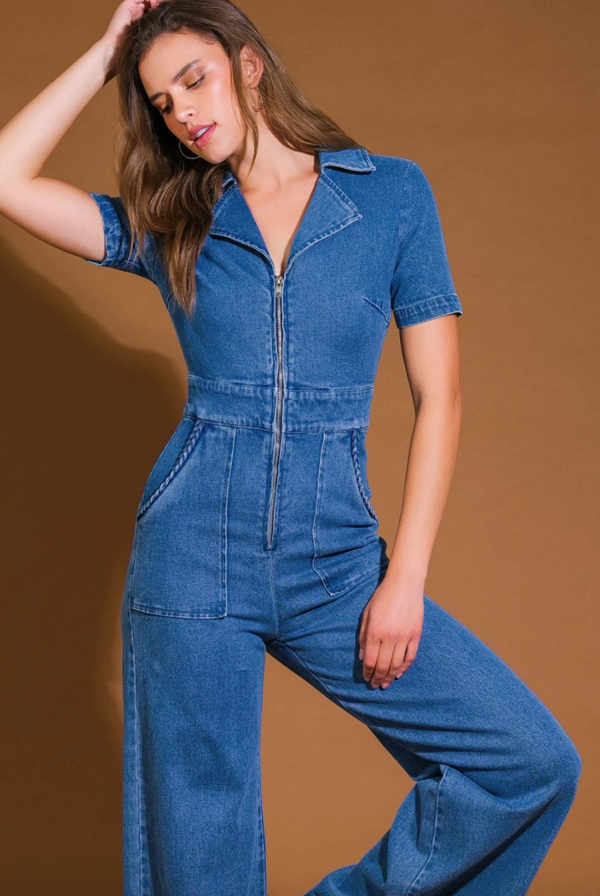 Denim Jumpsuit