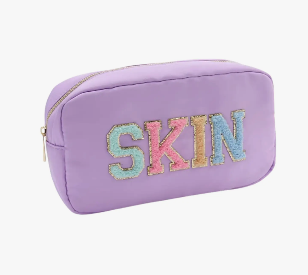 Skin Chenille Letter Pouches – LOVS Boutique