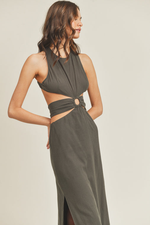 Tulum Cut Out Maxi Dress