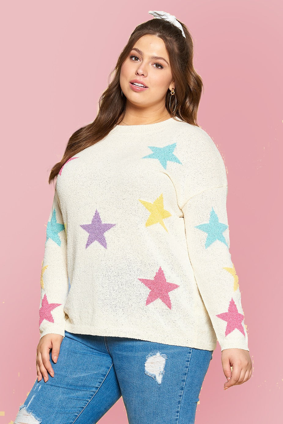 Stars Knit Sweater